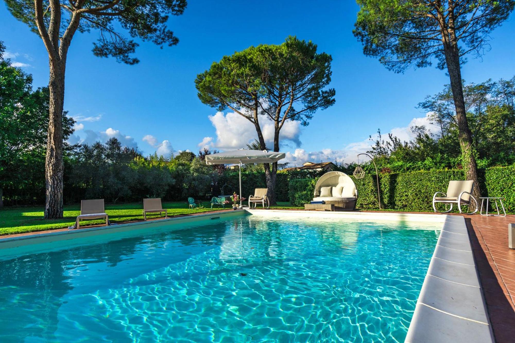 Villa Ines Charme Near Lucca Altopascio Eksteriør billede
