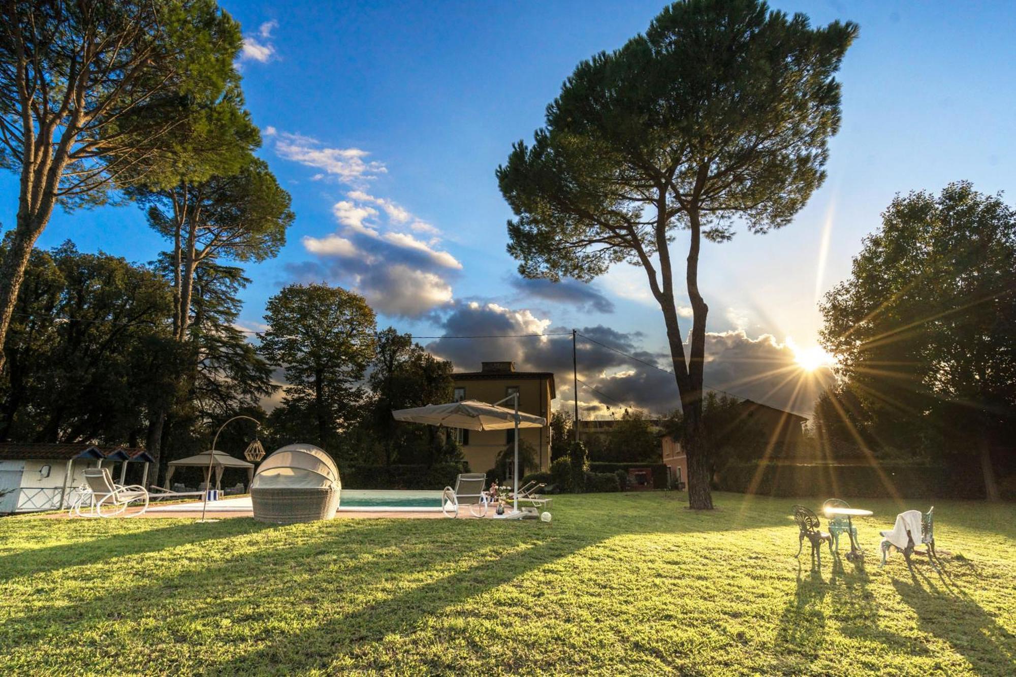 Villa Ines Charme Near Lucca Altopascio Eksteriør billede